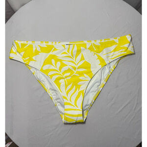 Women's Kate Spade Swim Bottoms XL Yellow NWT